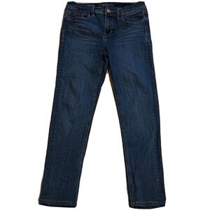 The Limited Slim Boyfriend mid rise medium dark wash stretch jeans size 6